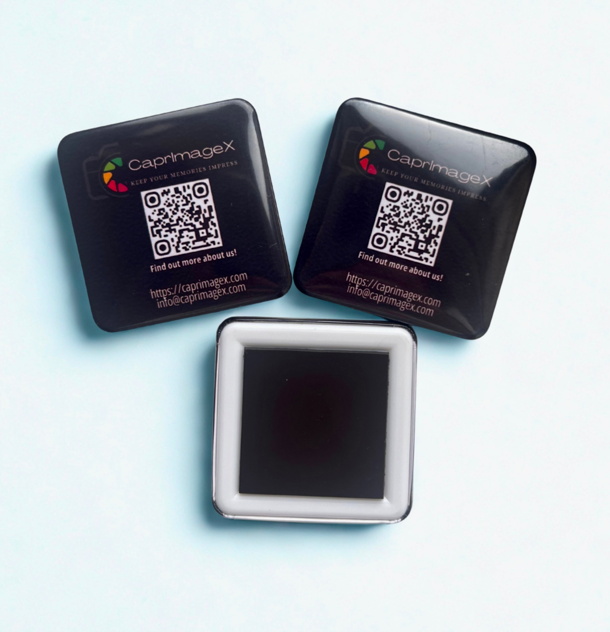 CaprImageX branded business magnets