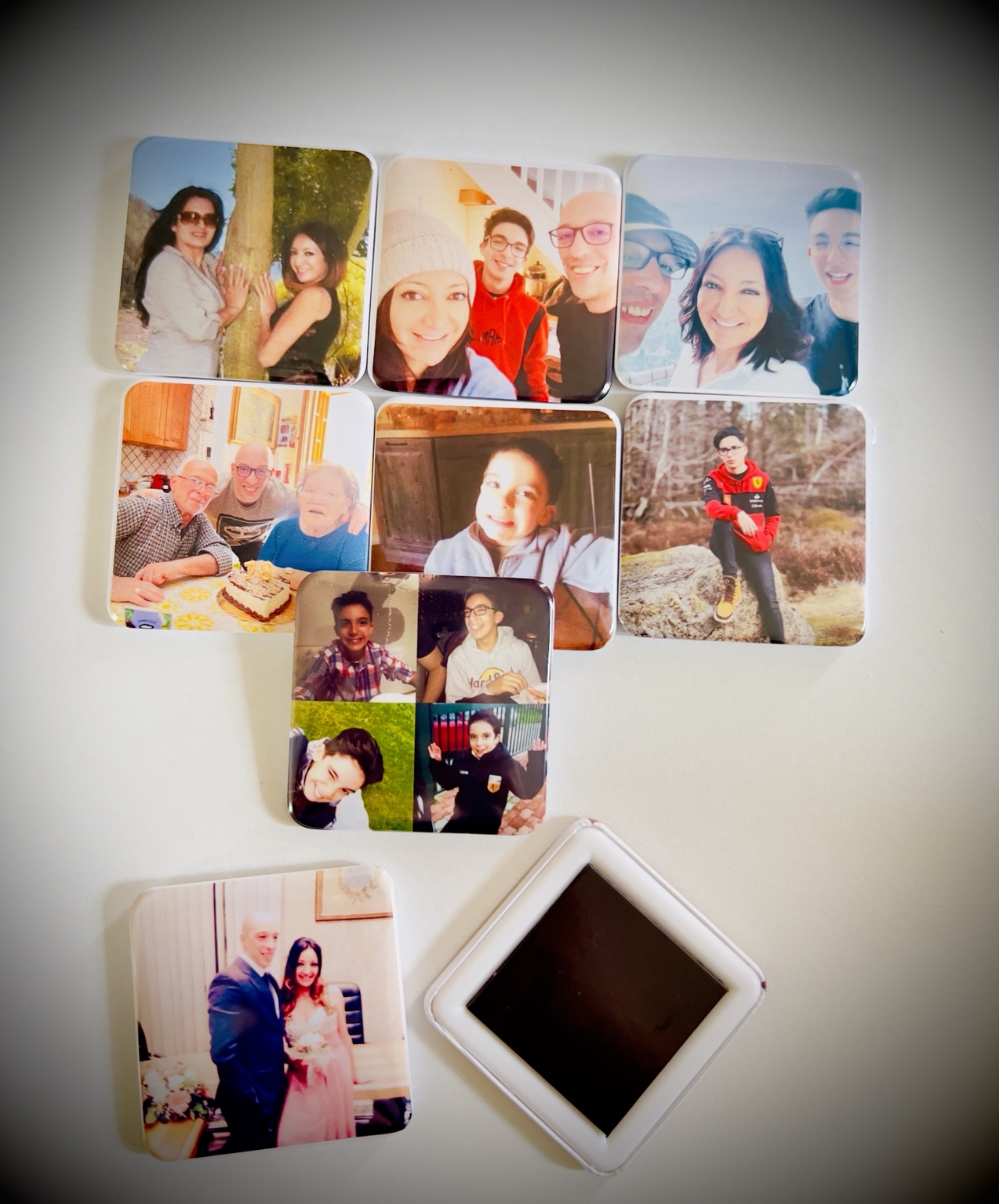 Personalised CaprImageX photo magnets